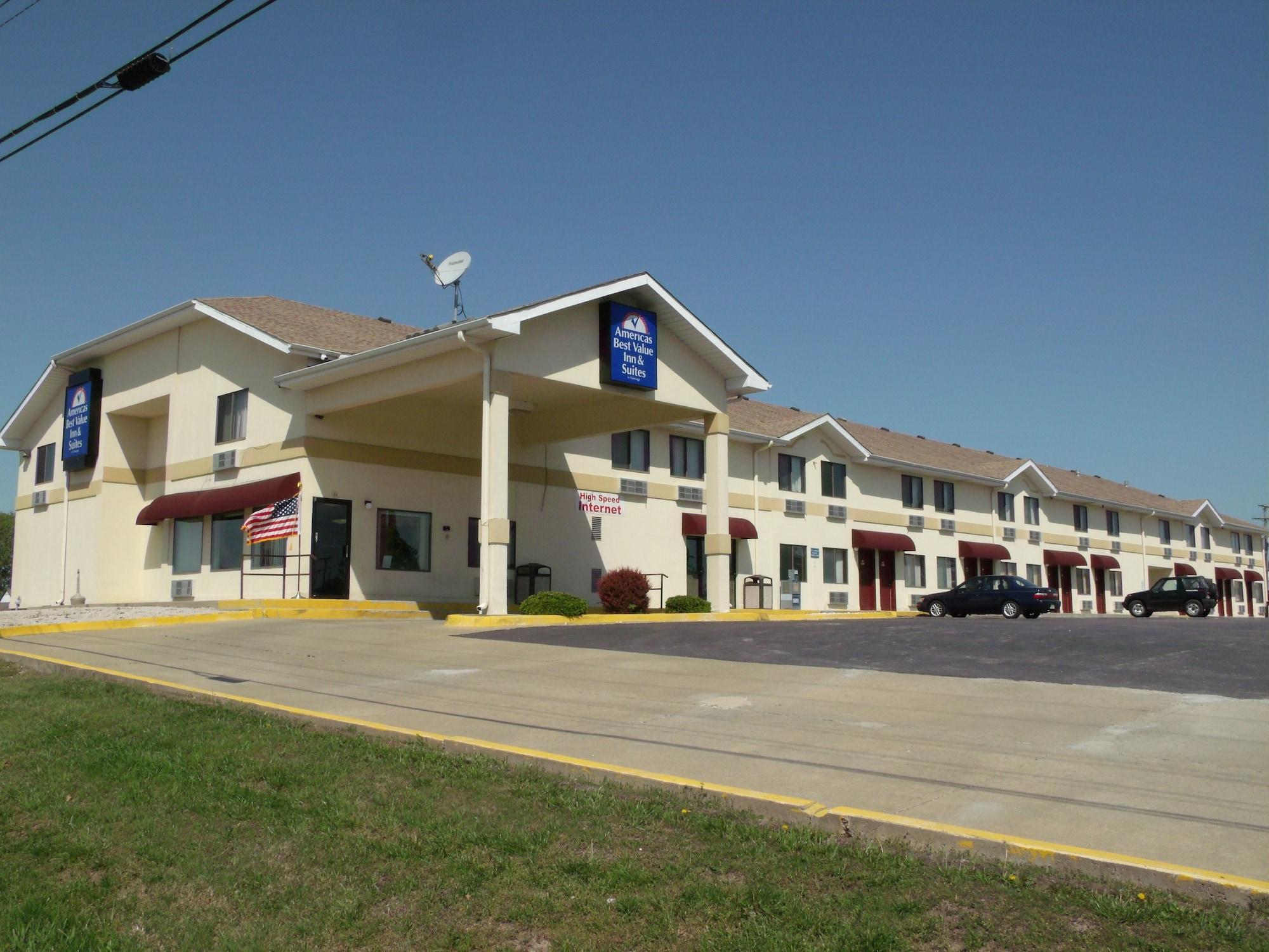 Americas Best Value Inn & Suites Harrisonville Exterior foto